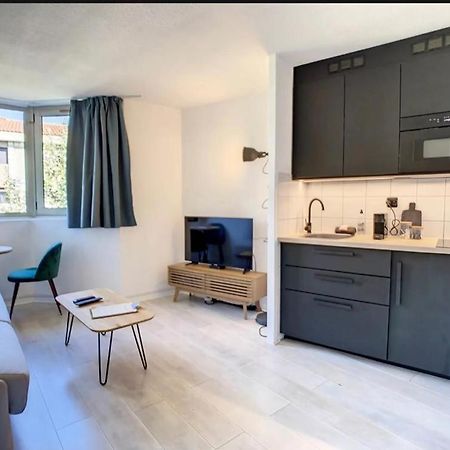 Studio Contemporain Avec Piscine Proche De La Mer 戛纳 外观 照片