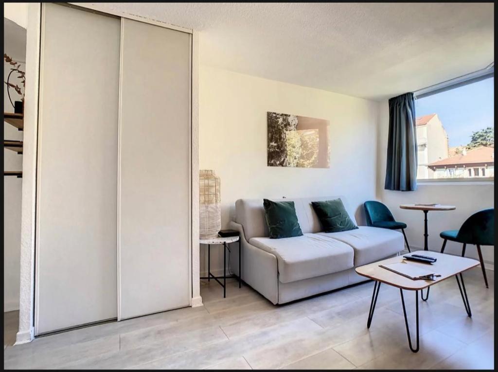 Studio Contemporain Avec Piscine Proche De La Mer 戛纳 外观 照片